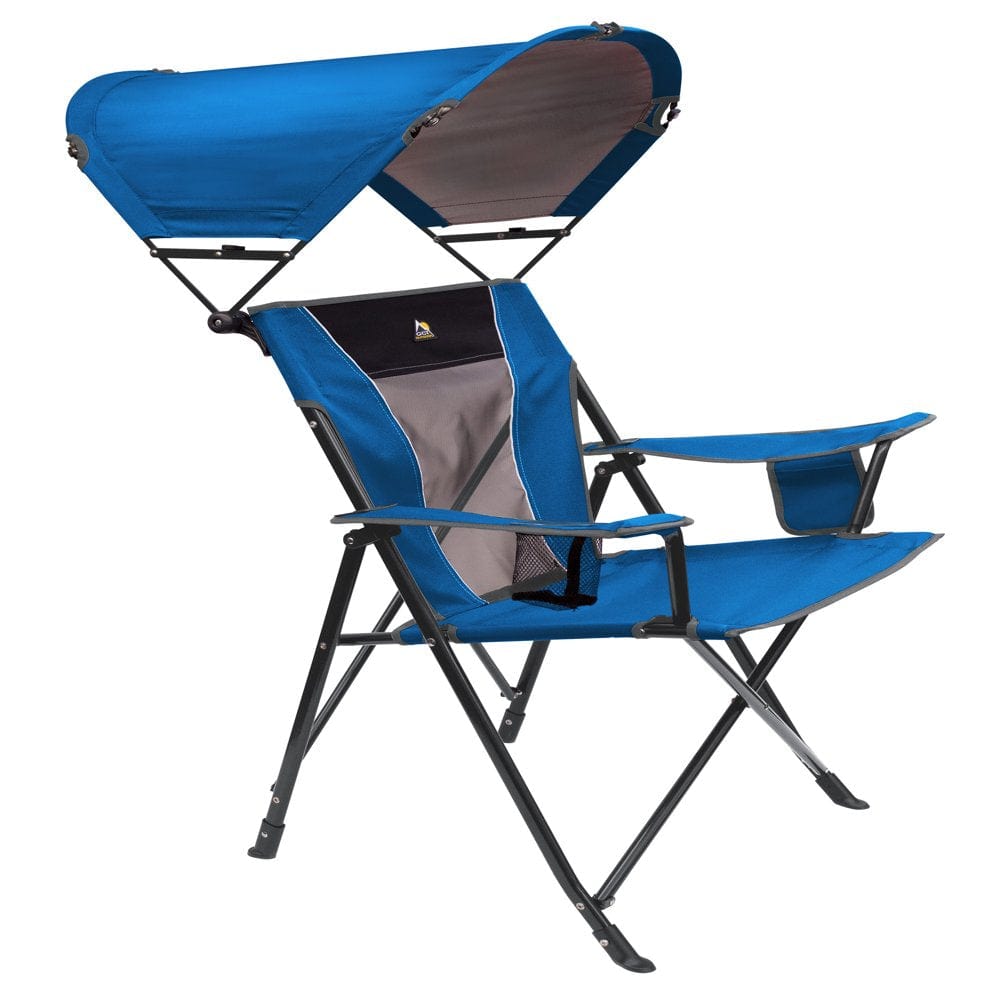 GCI Outdoor Sunshade Comfort Pro Chair, Saybrook Blue