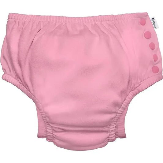 Green Sprouts - Reusable Eco Snap Swim Diaper, Light Pink