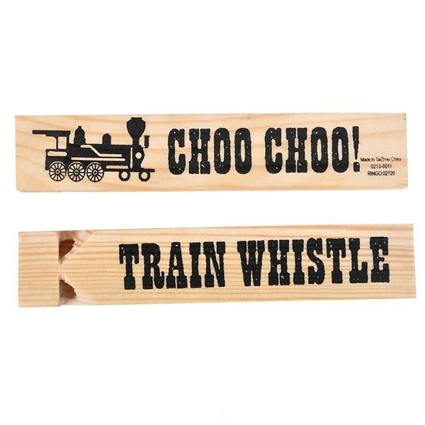 5.75" Wooden Train Whistle