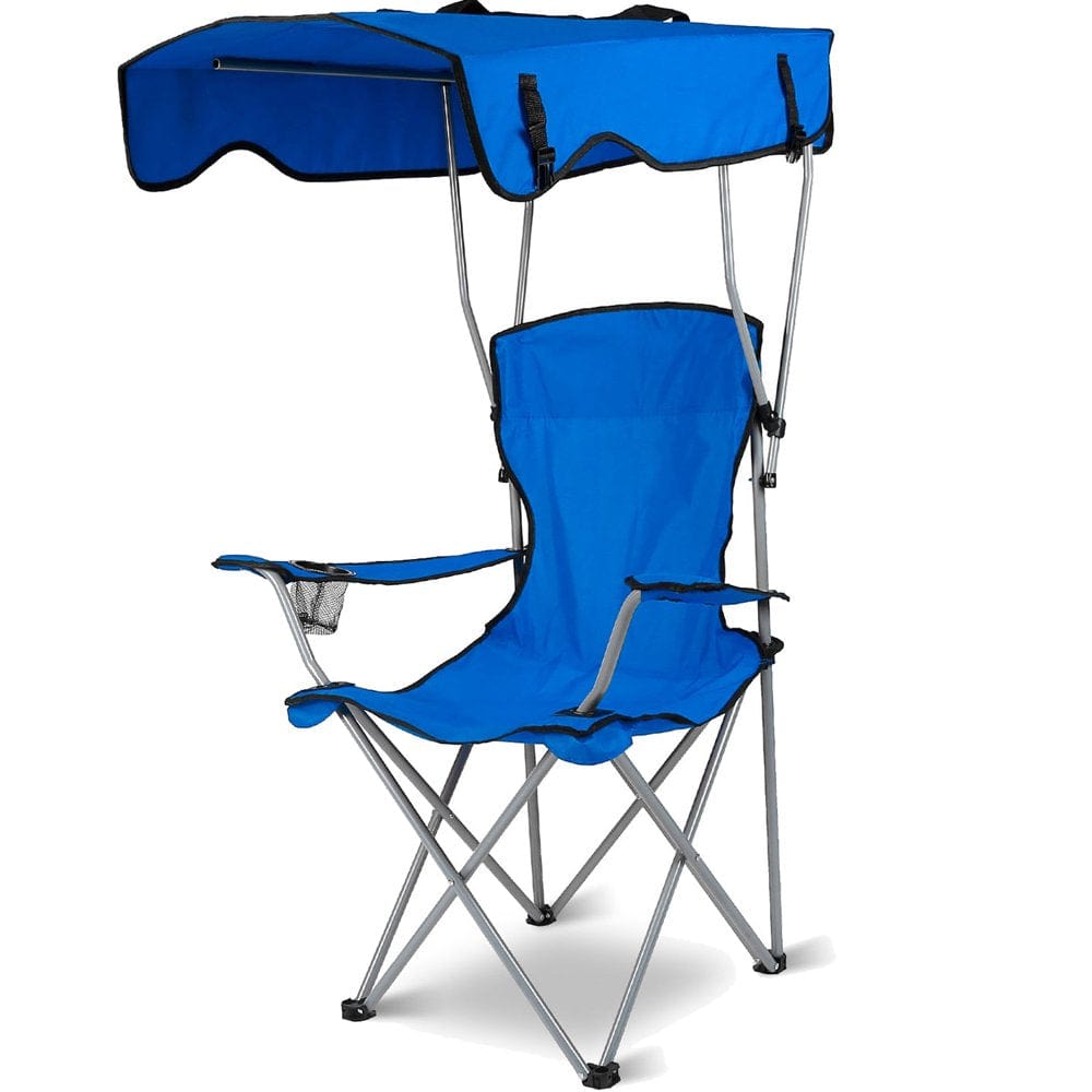 Imountek- Portable Foldable Beach Canopy Chair Sun Protection Adult Chair Camping Travel Picnic 330LBS