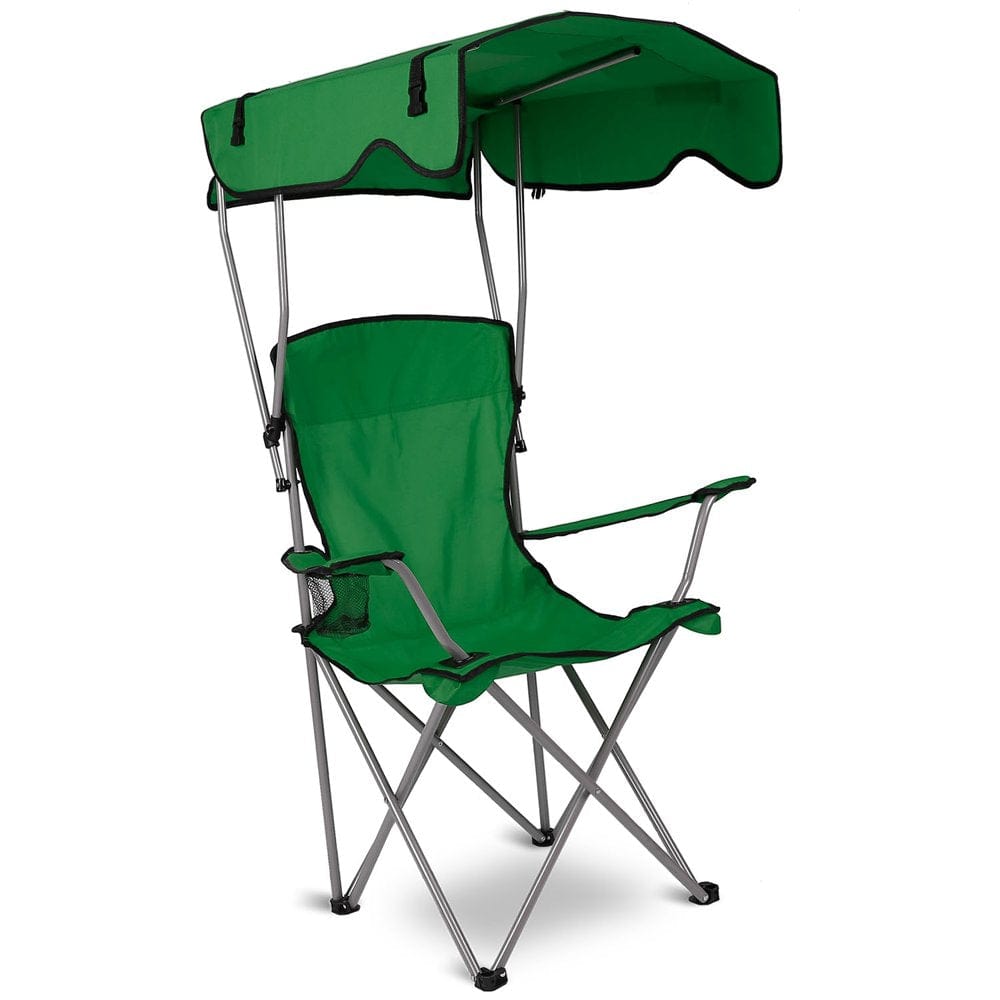 Imountek- Portable Foldable Beach Canopy Chair Sun Protection Adult Chair Camping Travel Picnic 330LBS