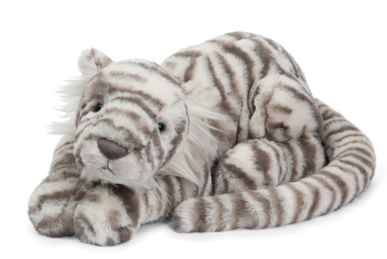 Jellycat Sacha Snow Tiger | Medium