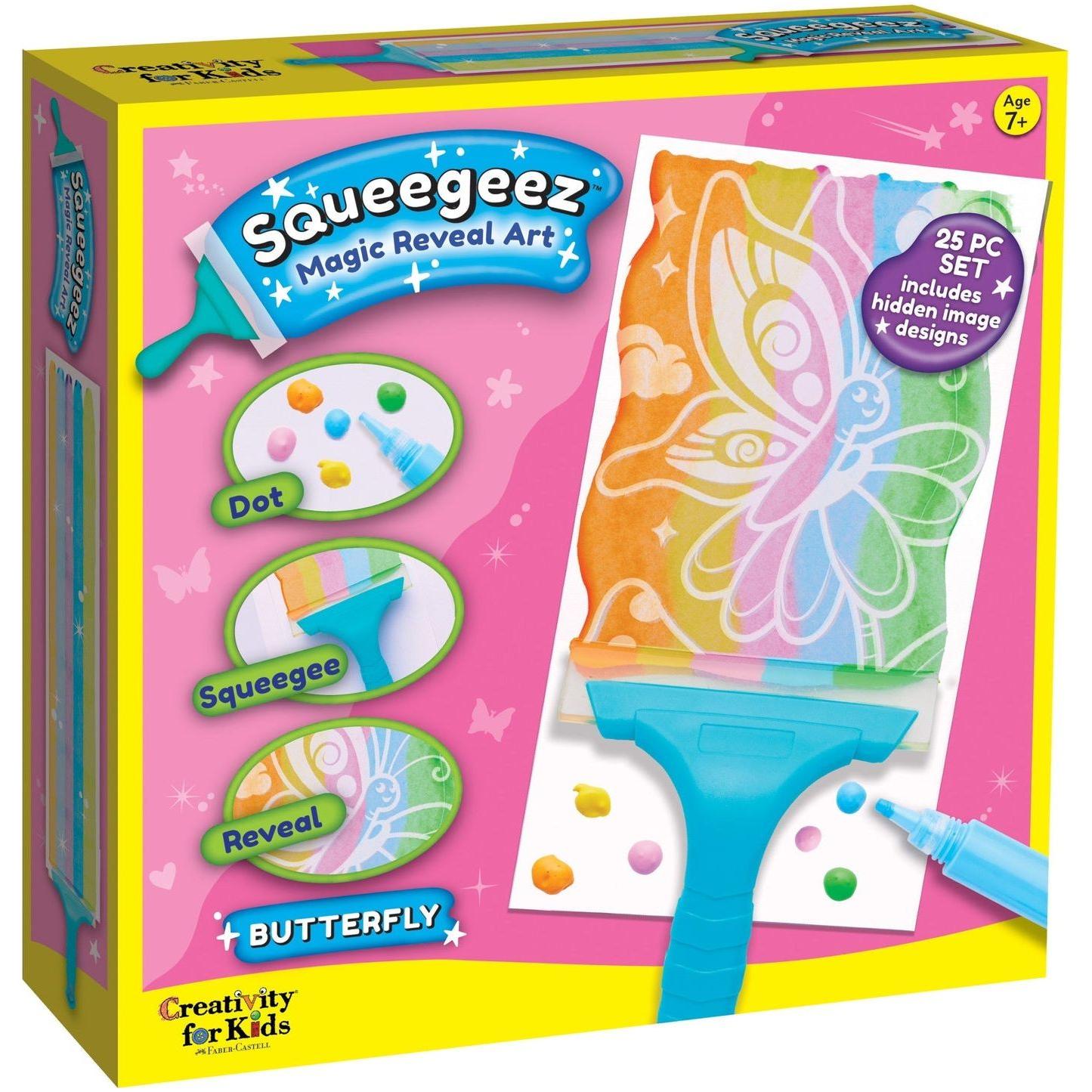 Creativity for Kids Squeegeez Magic Reveal Art Butterfly