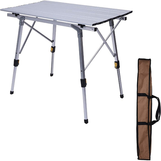 Karmas Product Camping Table, Silver