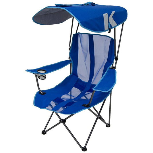 Kelsyus Original Canopy Chair - Foldable Chair for Camping, Tailgates, and Outdoor Events - Blue