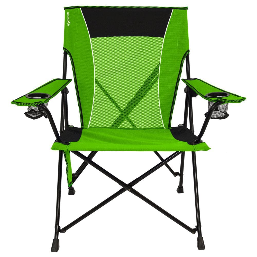 Kijaro Ireland Green Dual Lock Portable Adult Camping Chair for Outdoor