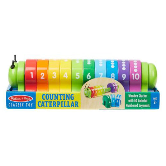 Melissa And Doug Counting Caterpillar Wooden Set