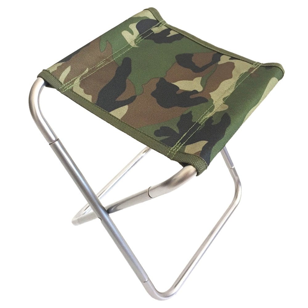 Kruixl Portable Folding Chair High Load-Bearing Capacity Not Easily Deformed Furniture Rest Fishing Stool Camping Equipment