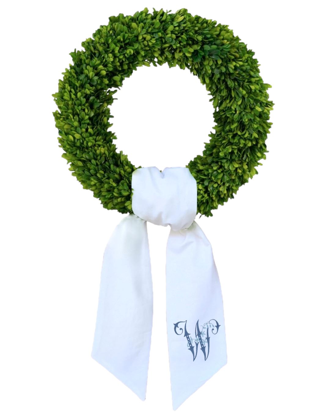 Linen Wreath Sash - 54" Wreaths & Garlands The Royalty Collection