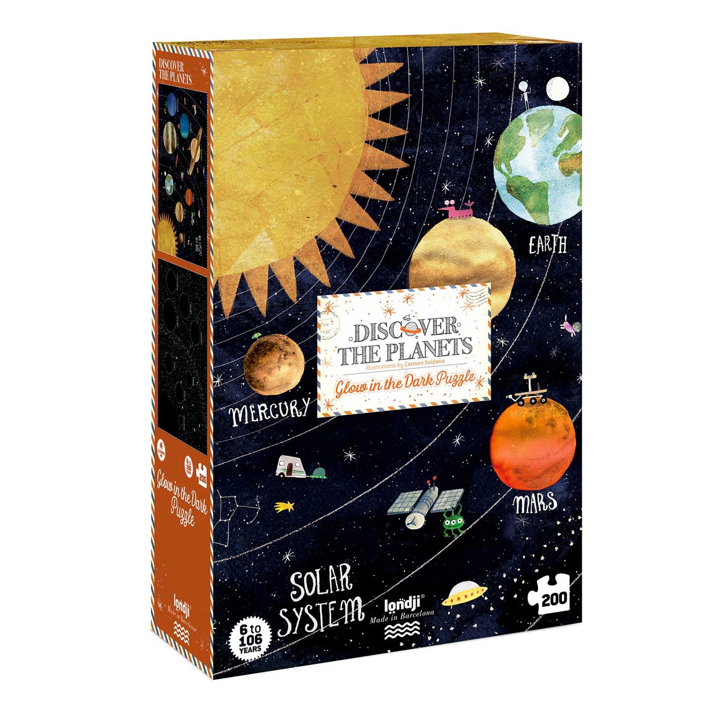 Londji 200 Piece Puzzle Discover the Planets