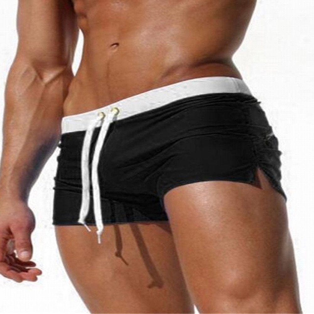 Mens Boys Swim Shorts Swimming Trunks Swimwear Beachwear Beach Trousers Shorts Swimsuit Board Shorts with Pocket Beach Pants Swimming Bathing Suit Underwear Casual Quick Dry Swimming Surfing
