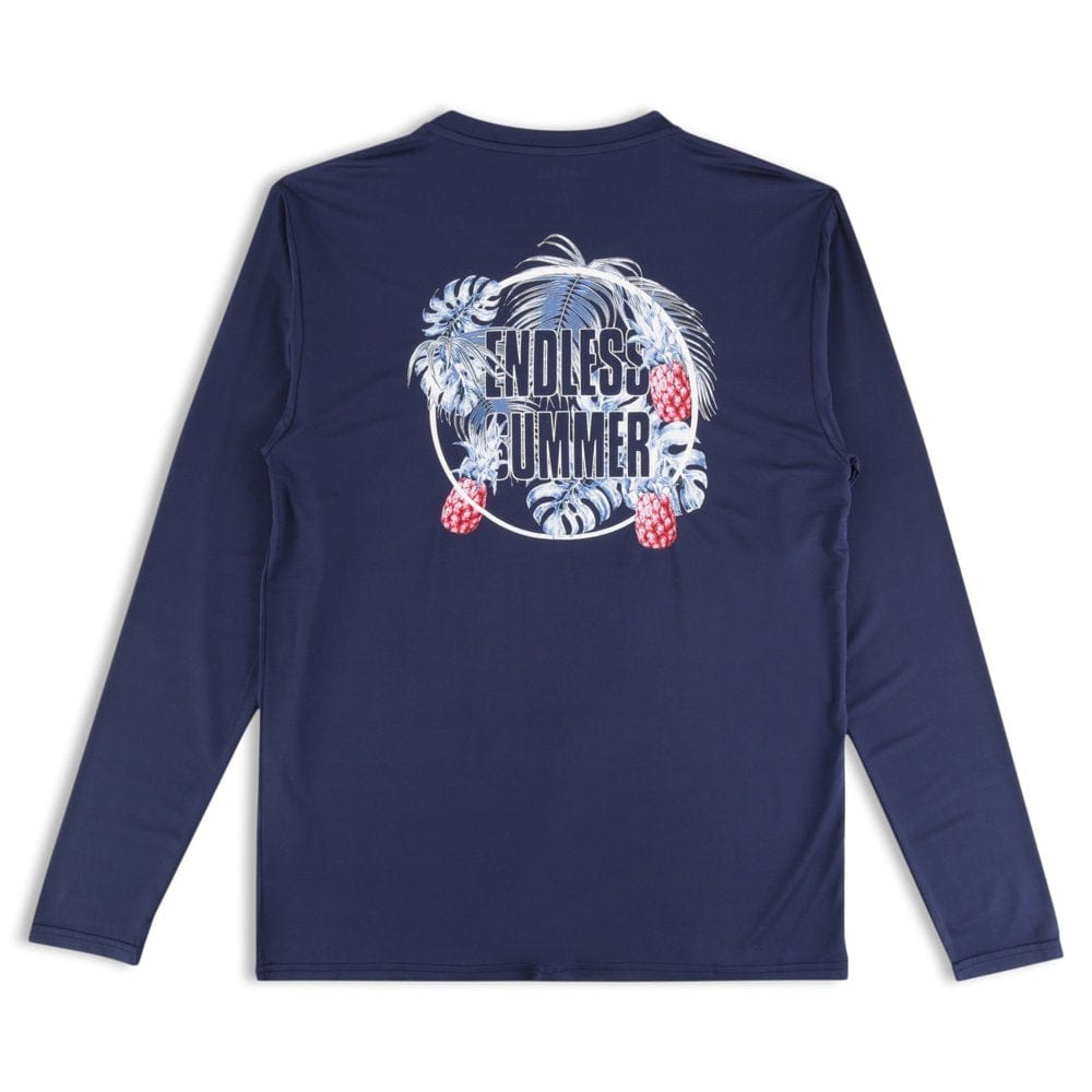 Mens Endless Summer Americana Print Rashguard