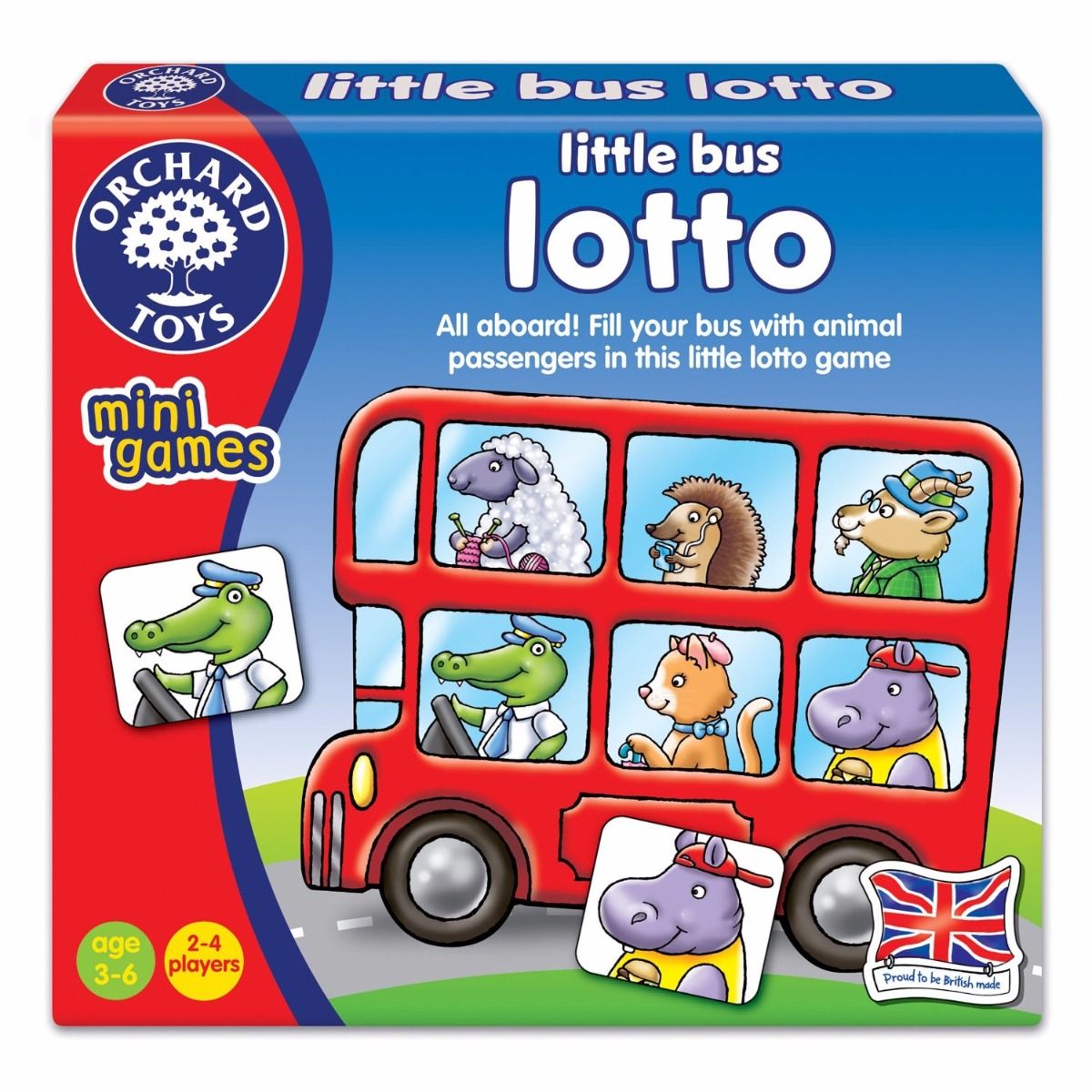 Orchard Toys - Mini Games - Little Bus Lotto
