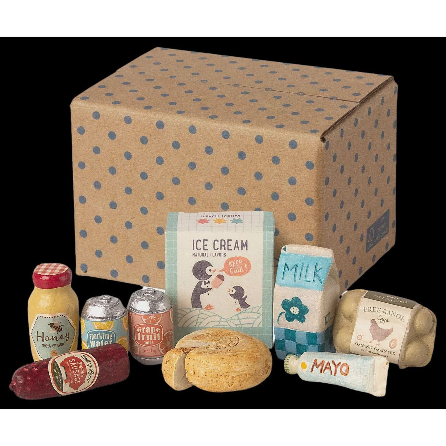 Miniature Grocery Box