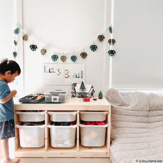 Monstera Leaves Garland