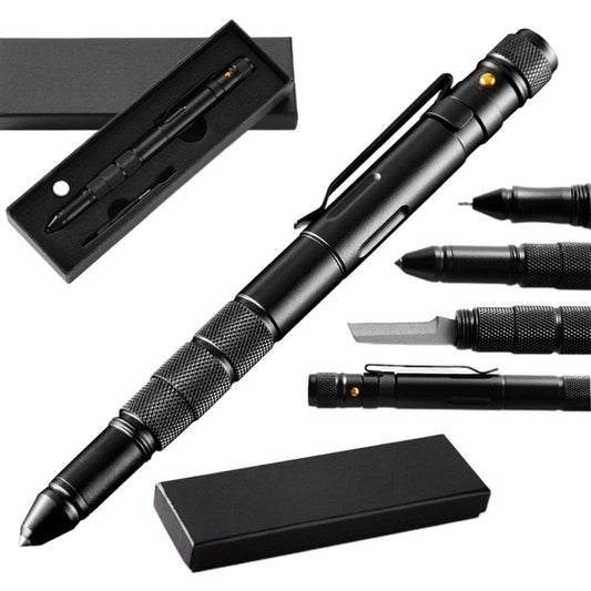 Multitool Pen with Flashlight Anniversary Birthday Gifts for Boyfriend Him Husband Dad with Gift Box