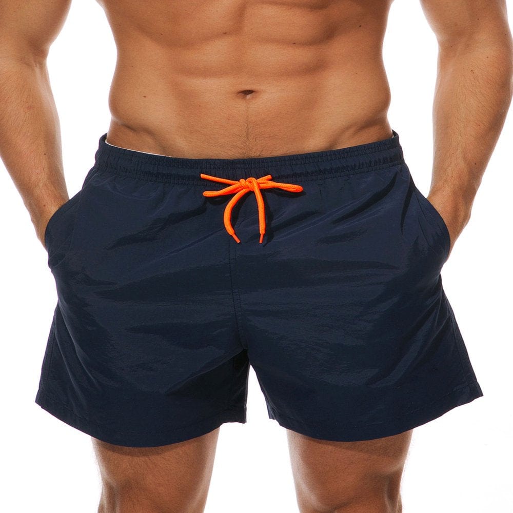 New Men Swim Trunks Shorts Pants Board Shorts Boardshorts Swimwear Swimsuit Beachwear Casual Surfing Swimming Bathing Suit Quick Dry Summer Yellow XS