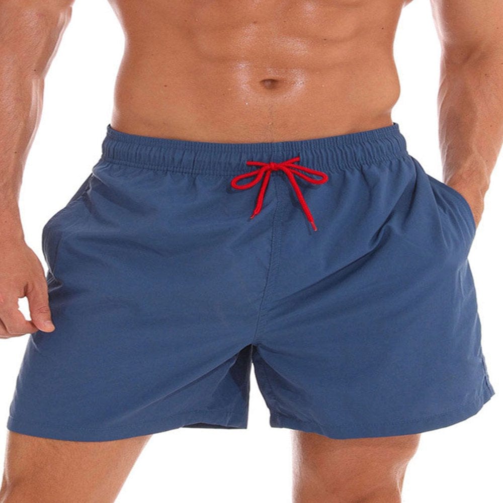 New Men Swim Trunks Shorts Pants Board Shorts Boardshorts Swimwear Swimsuit Beachwear Casual Surfing Swimming Bathing Suit Quick Dry Summer Yellow XS