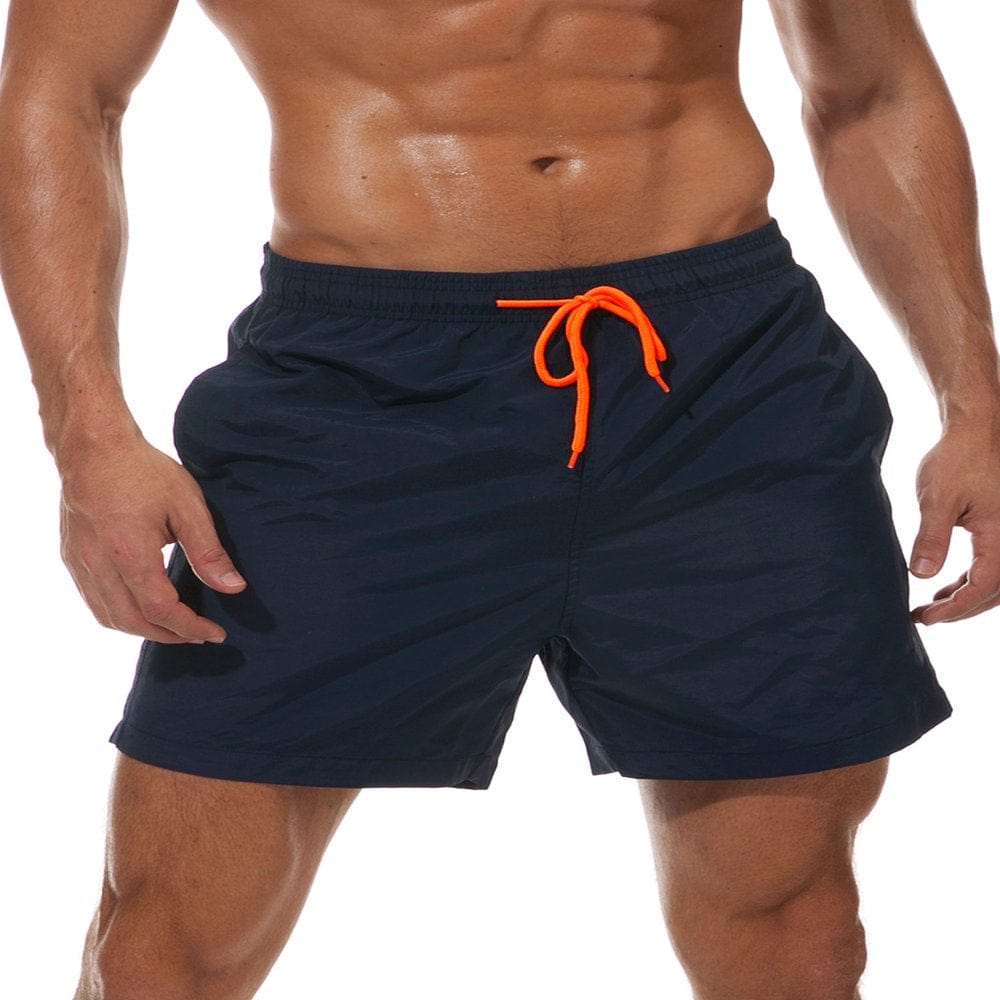 New Men Swim Trunks Shorts Pants Board Shorts Boardshorts Swimwear Swimsuit Beachwear Casual Surfing Swimming Bathing Suit Quick Dry Summer Yellow XS