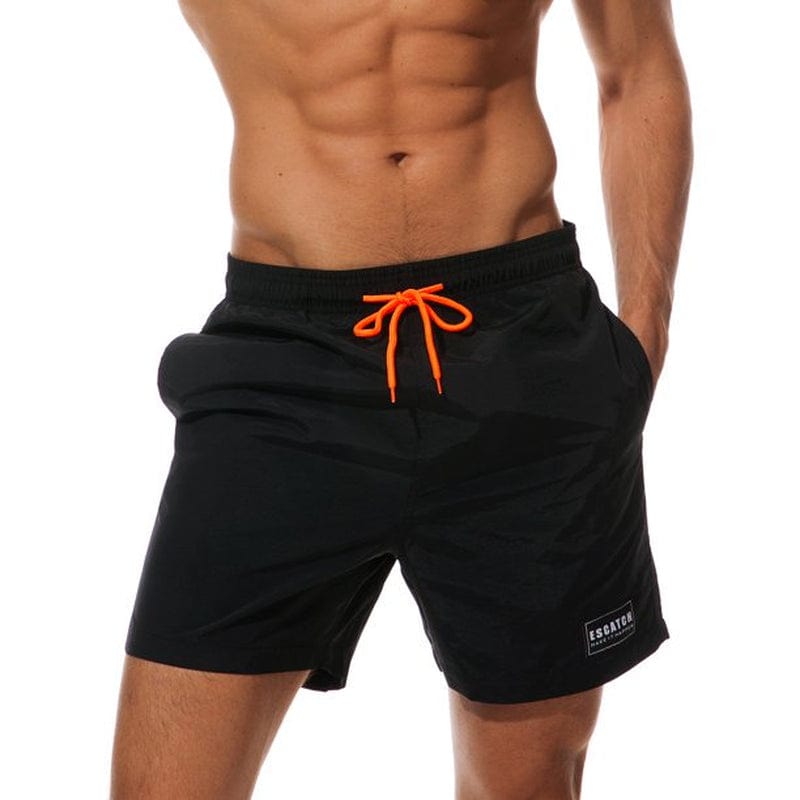 New Men Swim Trunks Shorts Pants Board Shorts Boardshorts Swimwear Swimsuit Beachwear Casual Surfing Swimming Bathing Suit Quick Dry Summer Yellow XS