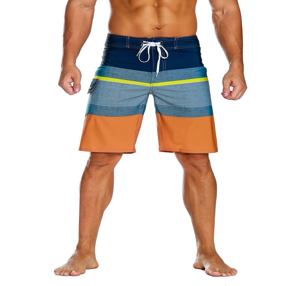 Nonwe Men'S Sportwear Quick Dry Board Shorts with Lining Gray 34