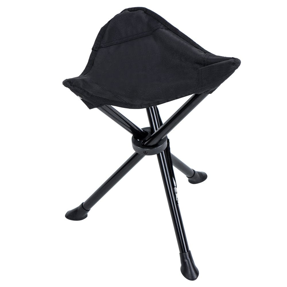 RC Folding Camping Stool Tripod - Portable 3 Legged Ultralight Backpacking Chair