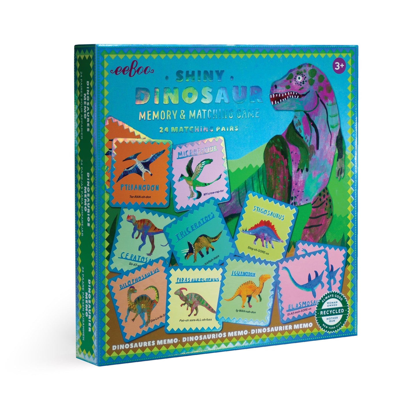 Memory & Matching Game - Shiny Dinosaur