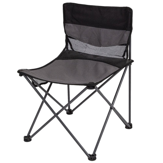 Stansport Apex Deluxe Sling Back Armless Folding Camp Chair, Blue