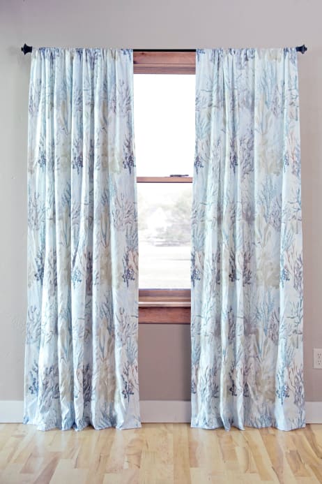 Summer Coastal Curtain Panels