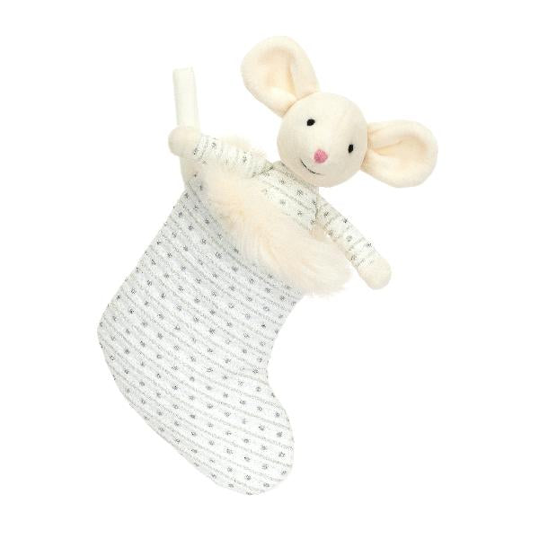 Jellycat Shimmer Stocking Mouse