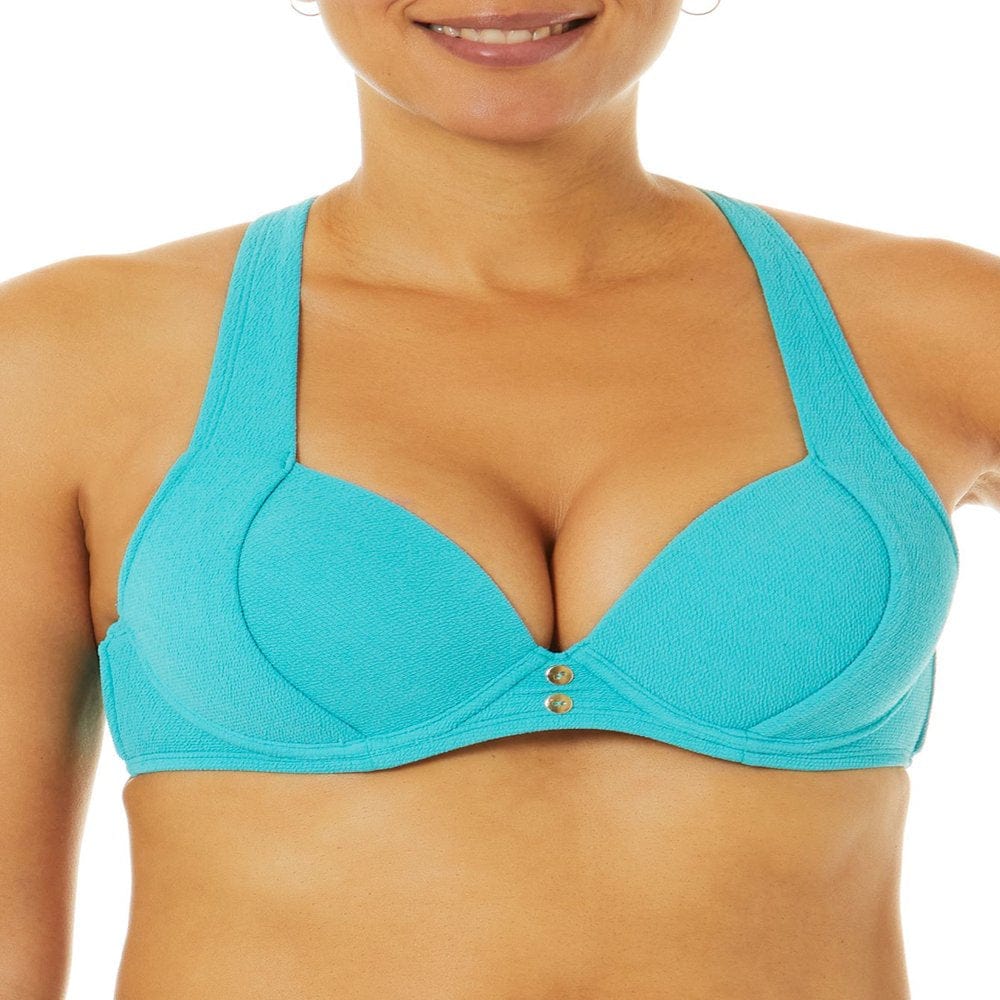 Time and Tru Women'S and Women'S plus Mid Rise Swim Bottom