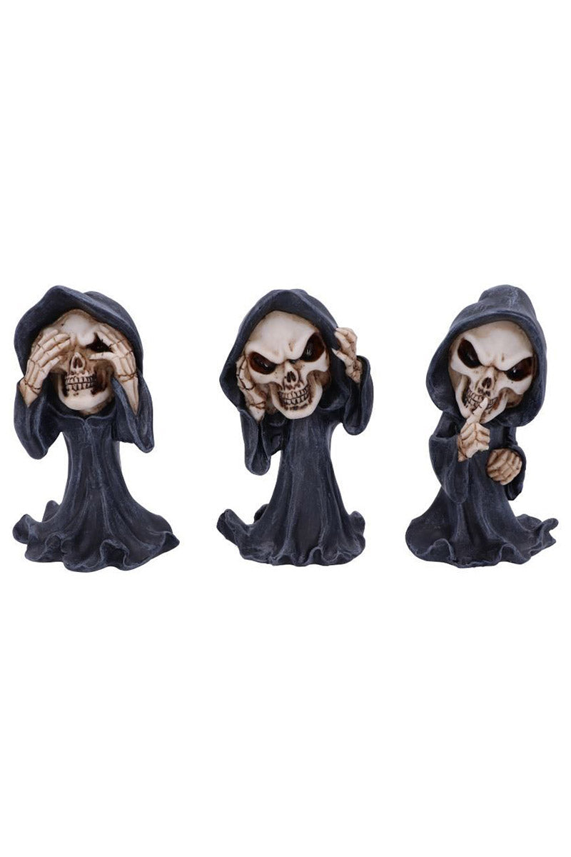 Three Wise Reapers Statue Set