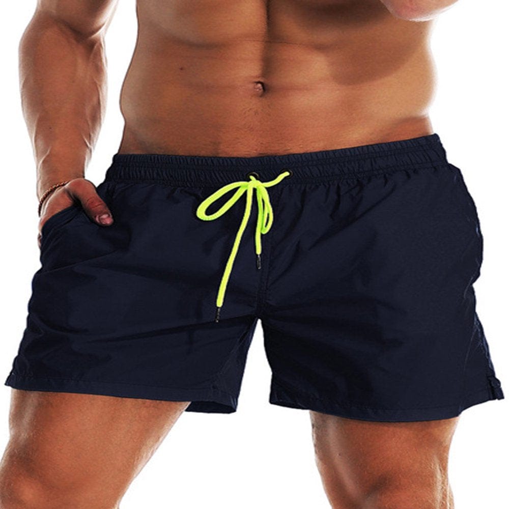 UKAP Men Quick Dry Bathing Suit Swim Shorts Bottom Trunks Board Shorts Summer Swimwear Swimsuit Beachwear Casual Surfing Swimming plus Size