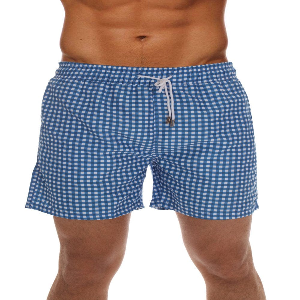 Whiskey and Oak Men'S Bathing Suit Swim Trunks 94952-5726-XS (Black - Seahorse, X-Large)