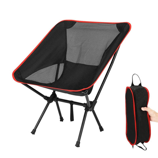 WZCPCV Folding Camp Chairs,With Travel Bag,Thickened Fabric Beach Chairs,250Lb Weight Capacity,Black