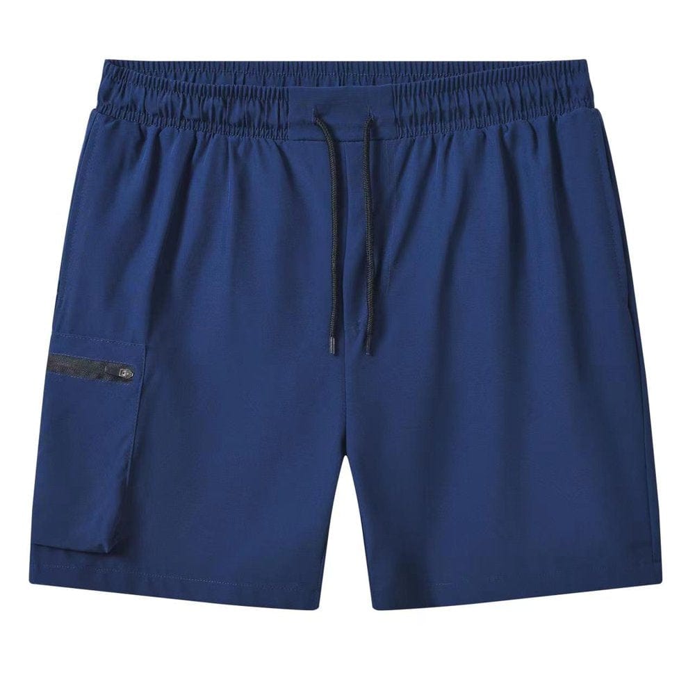 Yukaichen Men'S Swim Shorts Quick Dry Beach Shorts with Zip Pockets and Mesh Lining Army Green 30