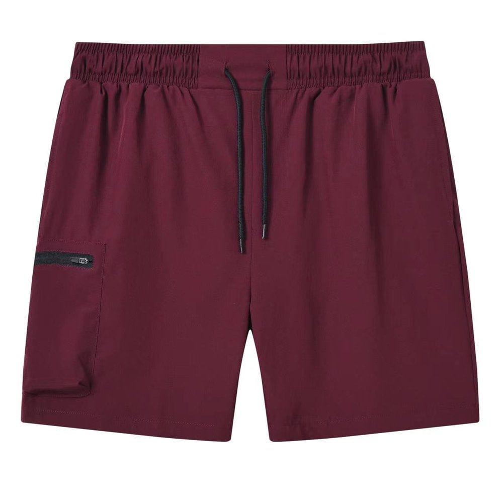 Yukaichen Men'S Swim Shorts Quick Dry Beach Shorts with Zip Pockets and Mesh Lining Army Green 30