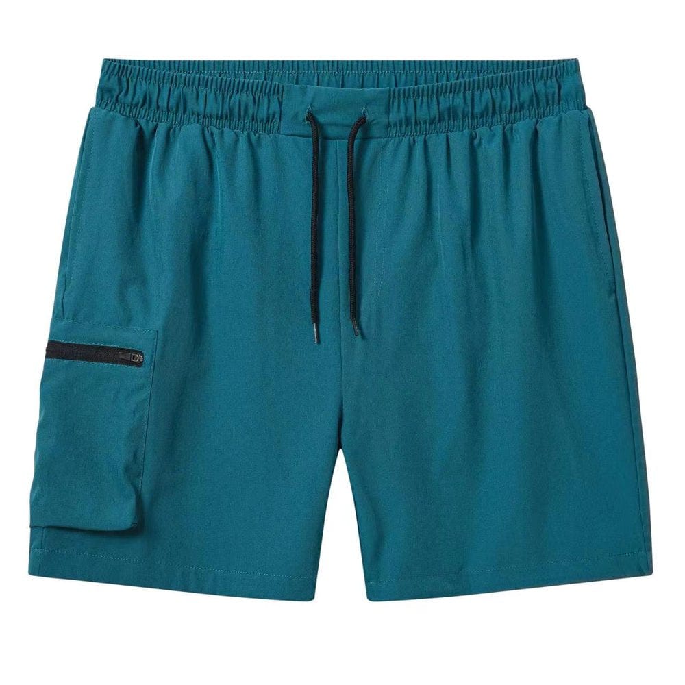 Yukaichen Men'S Swim Shorts Quick Dry Beach Shorts with Zip Pockets and Mesh Lining Army Green 30