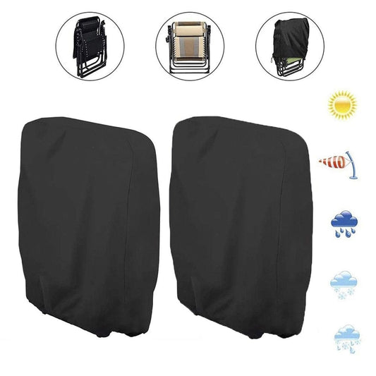 Zero Gravity Folding Chair Cover,Nktier 2/1Pack Zero Gravity Chair Covers,Outdoor Furniture Cover, Waterproof Dustproof anti Gravity Folding Patio Chair Covers with Storage Bag