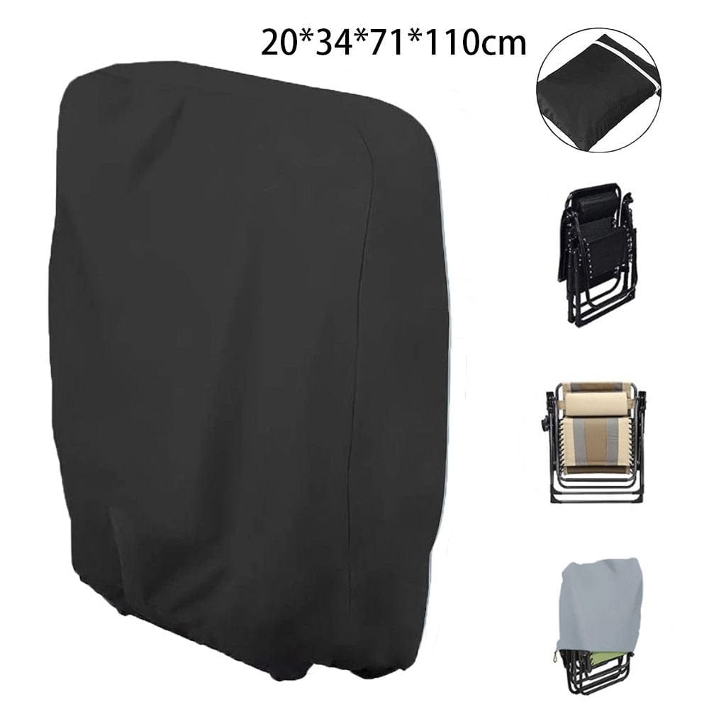 Zero Gravity Folding Chair Cover,Nktier 2/1Pack Zero Gravity Chair Covers,Outdoor Furniture Cover, Waterproof Dustproof anti Gravity Folding Patio Chair Covers with Storage Bag