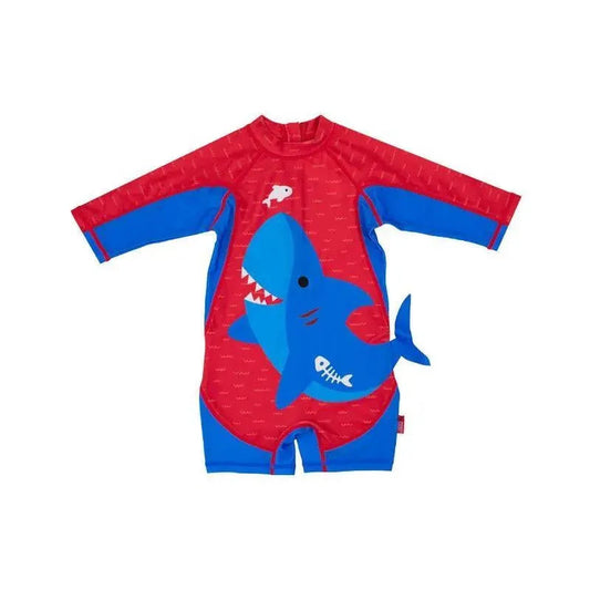 Zoocchini - Baby One Piece Surf Suit, Sherman The Shark